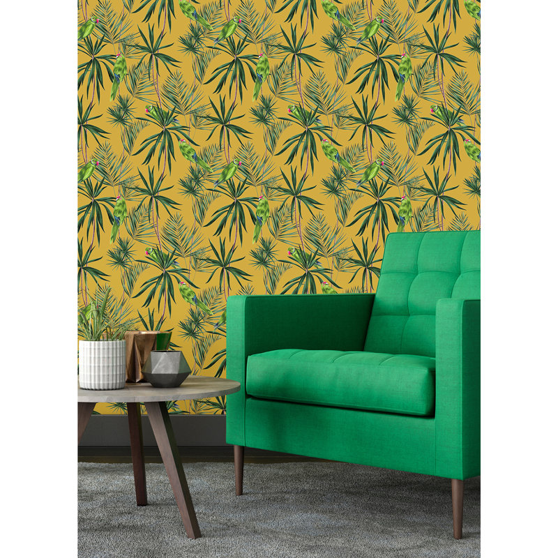 Rouleau de papier peint , Jaune