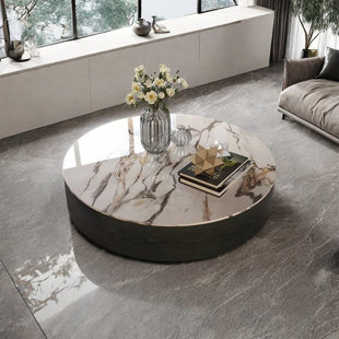 Table ronde moderne et simple