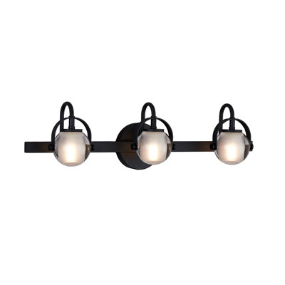 Barre d'éclairage de salle de bain 2 lumières Cayman