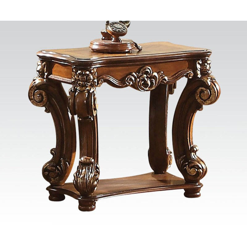 Aaryn End Table, Cherry
