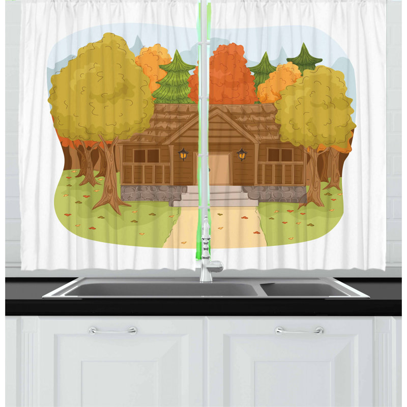 Tailored Kitchen Curtain