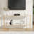 52" Entryway Table, 2-Tier Narrow Console Table, Tempered Glass Sofa Table with Metal Frame, Entry Table with Shelves, Console Tables for Entryway, Hallway, Foyer, Living Room, Gold-445960606-438627191
