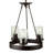 Aadhvik 3 - Light Dimmable Cylinder Chandelier