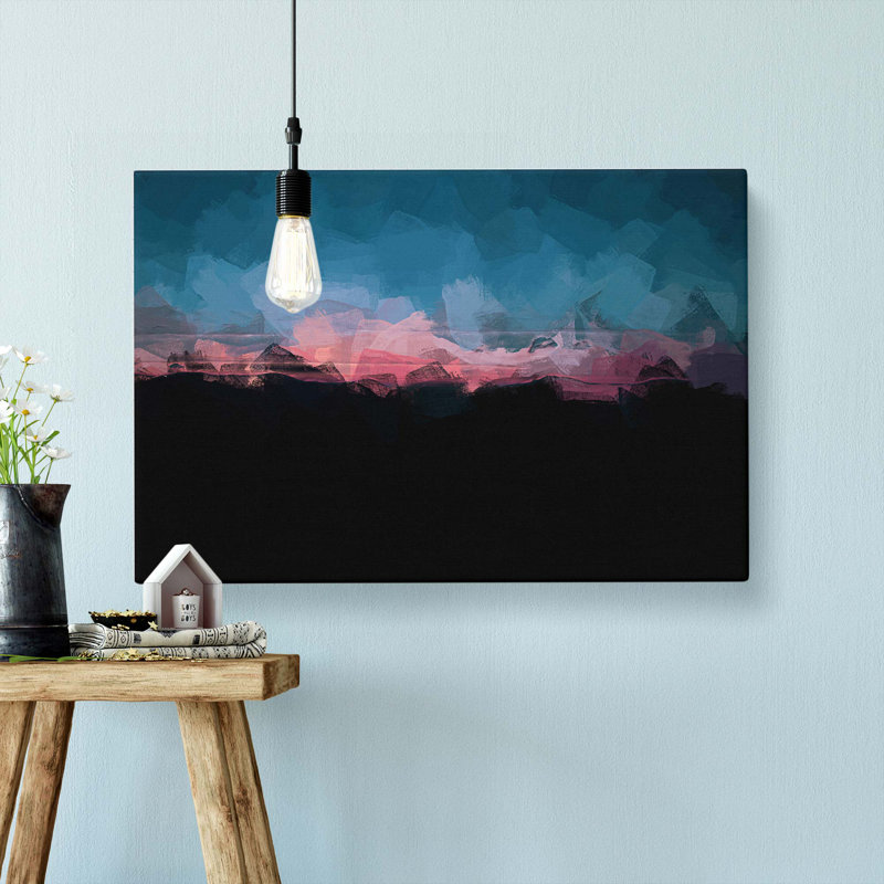 The Lake District In Abstract - Wrapped Canvas, 50cm H x 76cm W x 3cm D