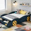 Lit plateforme avec roulettes et rangement Race-1158251223-1158251222