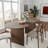 Oval Wood Dining Table Double Pedestal Kitchen Table-291841010-291841011