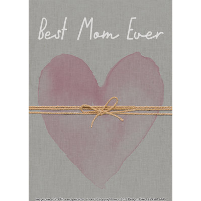 Best Mom Ever - Wrapped Canvas Print