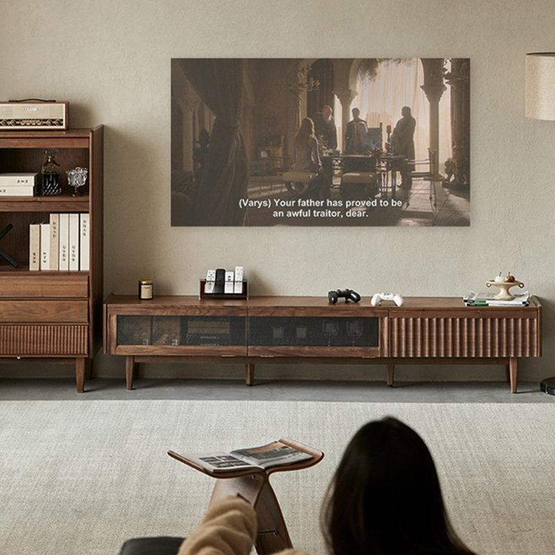 Meuble télé 70,87 po, H 16,54 po x L 70,87 po x l 13,78 po