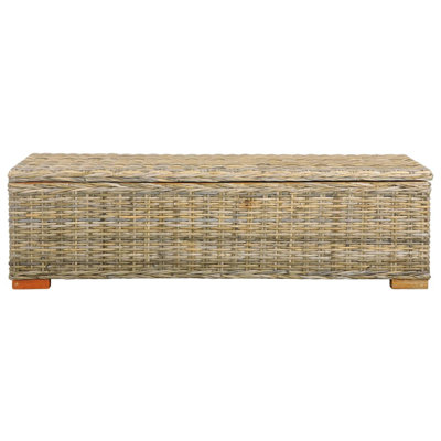 Banc de rangement en osier Armstrong