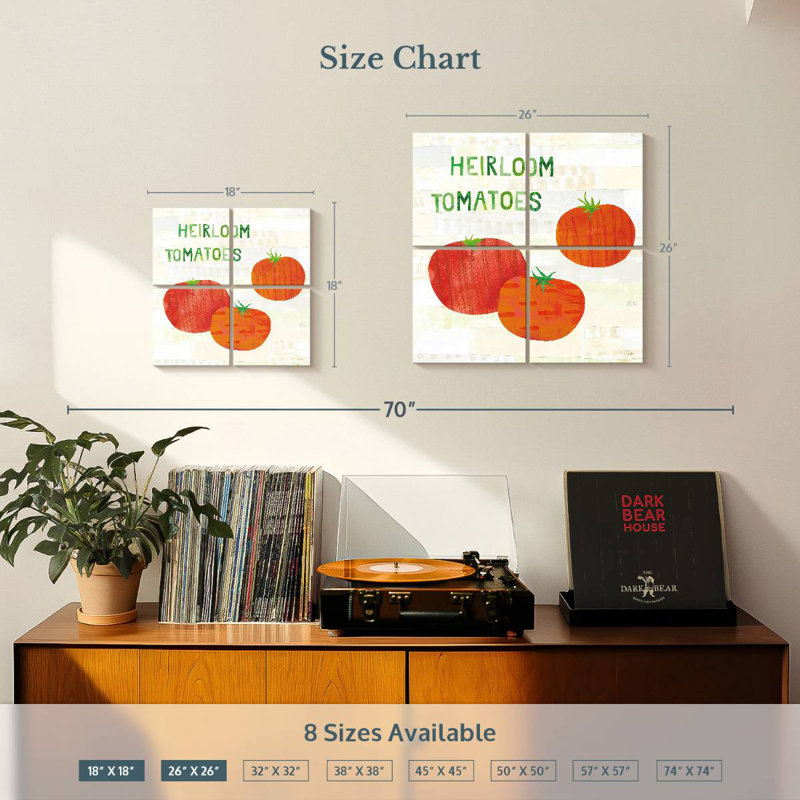 Yarlin Kitchen Garden II, H 26 po x l 26 po