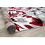 Tapis gris / rouge Rooshi-33381144