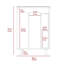 Ensemble de salle de bain 2 pièces