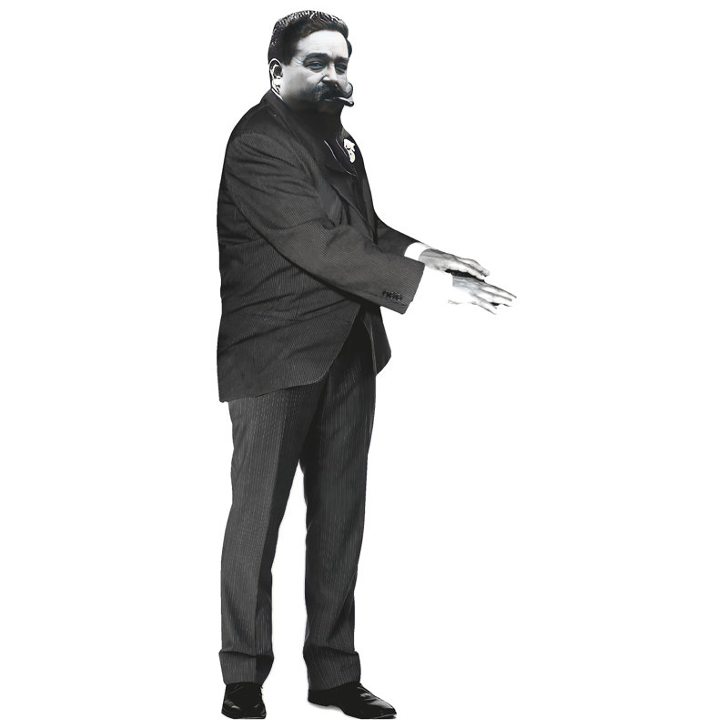 Standup en carton Isaac Albeniz