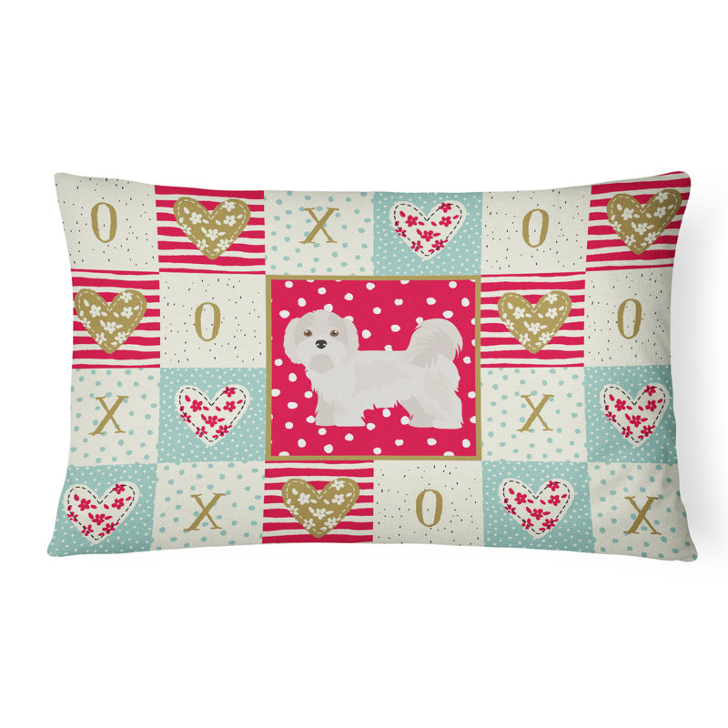  Coussin d'extérieur rectangulaire avec rembourrage Kyi-Leo Love