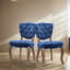 Chaise en velours Torvi