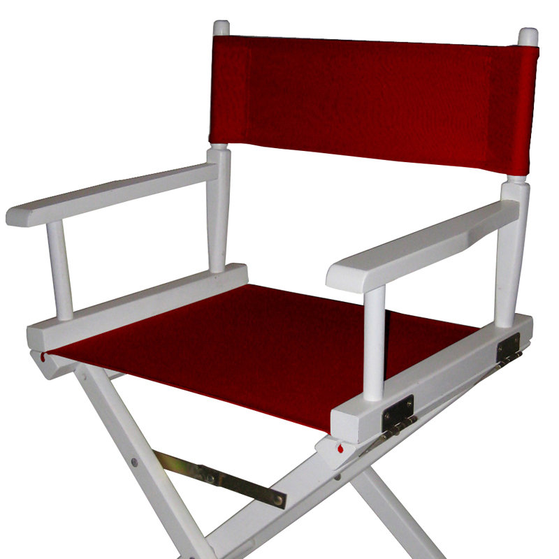 Somer Folding Director Chair Replacement Canvas, Chili Pepper