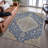 Premium Machine Washable Gurubaksh AMF1151 Global Rug-1249199540