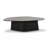 Colbe Ash Geometric Coffee Table-970880384