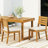 2Pcs Outdoor Dining Chair With Cushions, Natural Beige , Wood Material, Slat Back And Seat, Weather , 19"W X 23"D 35"H 2 Colorway, Wood, Seat Design, 19" W 23" D 35" H