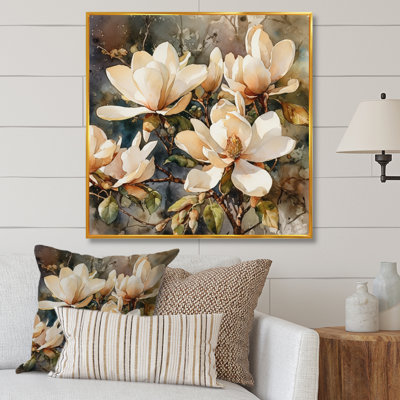 Cream Magnolia Symphony - Magnolias Wall Art