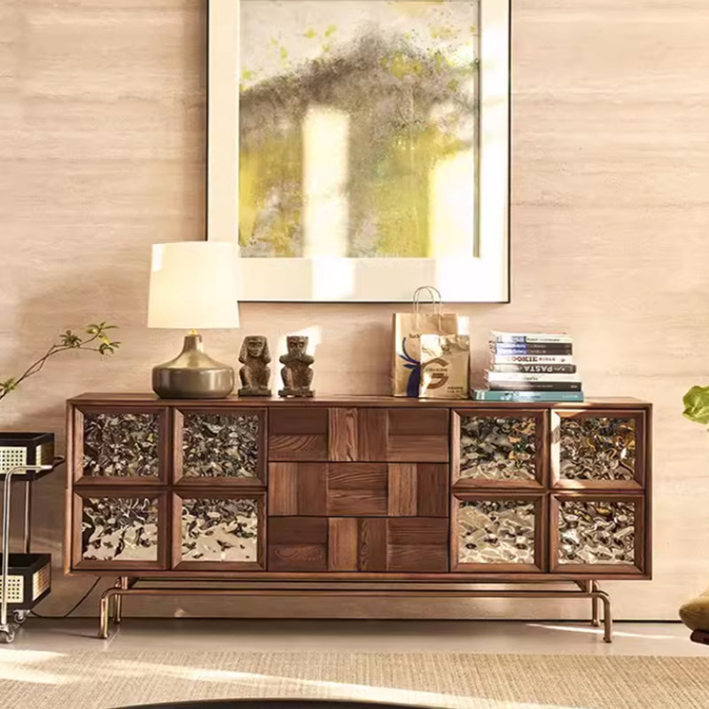 French multi-functional TV stand storage cabinet