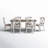 Quinta Extendable Four Leg Dining Set-1049488338-1030814635