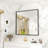 Amara Tempered Glass and Aluminum Alloy Framed French Cleat Mounted Wall Mirror-969131625-994650481