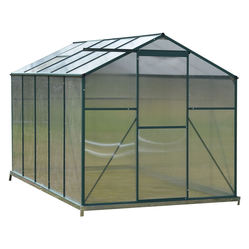 Aiza Greenhouse, 195cm H x 190cm W x 252cm D, Green