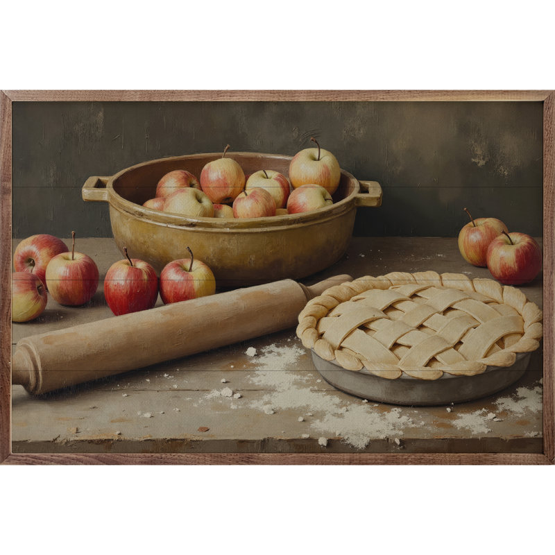 Apple Pie Baking, 16" H x 24" W