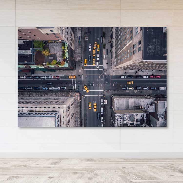 Peinture décorative sur toile