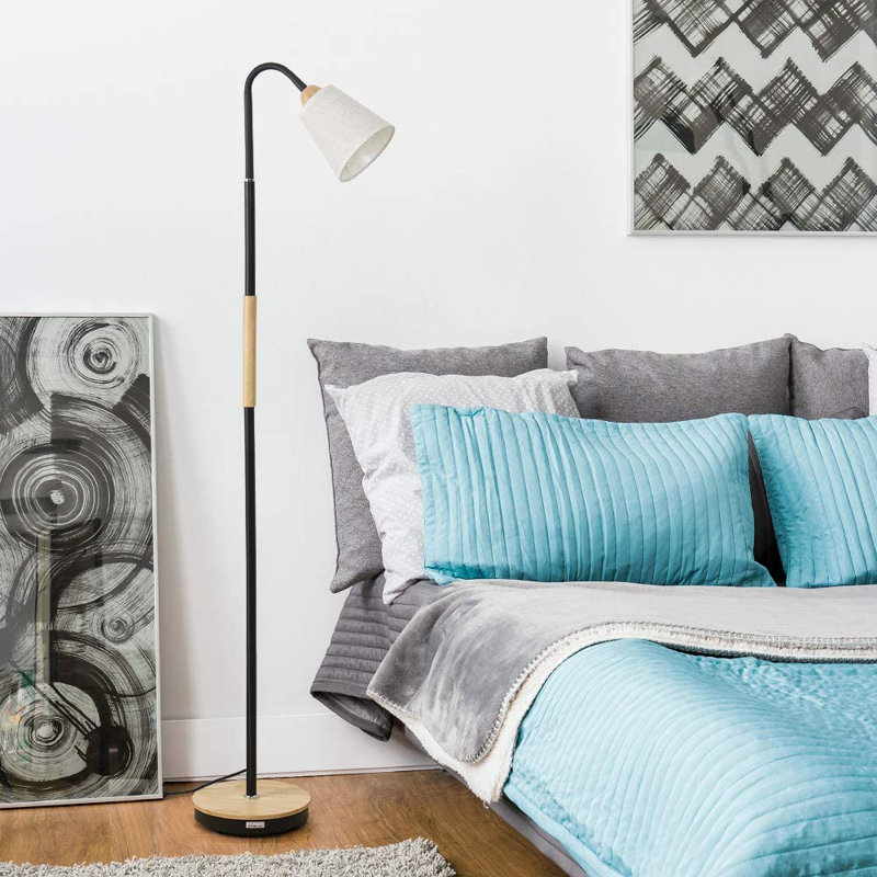 Lampe sur pied arquée 58 po Fuaad