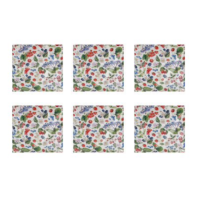 20 Pack Luncheon 3 Ply Napkin Wild Berries - Set Of 6