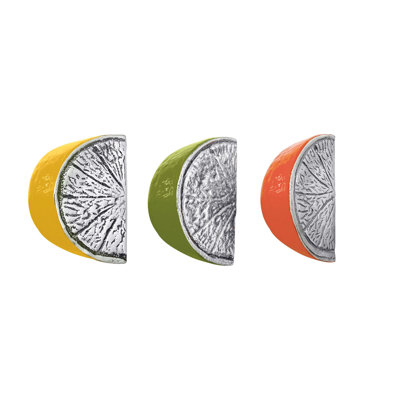 Citrus Slice Napkin Weight Set of 3