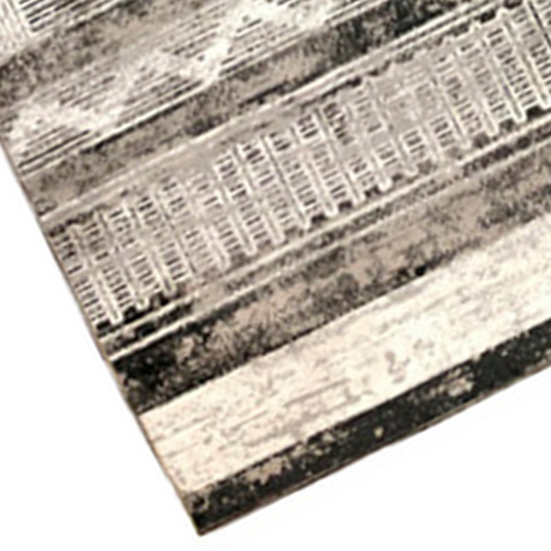 Tapis en polyester touffeté à la machine Kadeja, Rectangle 5 pi x 7 pi