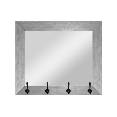 Veyron Engineered Wood Flat Wall Mirror