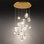 Quest 21 Light Crystal LED Multi-Light Pendant
