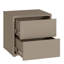 Alice Springs Low Bedside Cabinet with 2 Drawers Push-to-Open-7405305