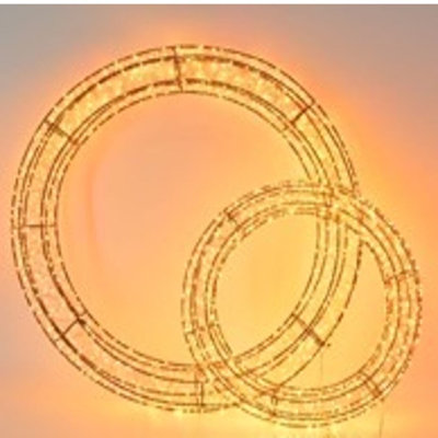 Couronne lumineuse 23 po