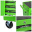 Armoire à outils 20 pouces à 6 tiroirs, boîte à outils roulante en métal avec 6 tiroirs, rangement en acier pour boîte à outils - vert
