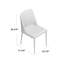 Chaise de salle à manger rembourrée Chromium-22556532