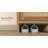47.2" Rattan Clayton Cabinet With 3 Doors And 4 Adjustable Shelves, Walnut