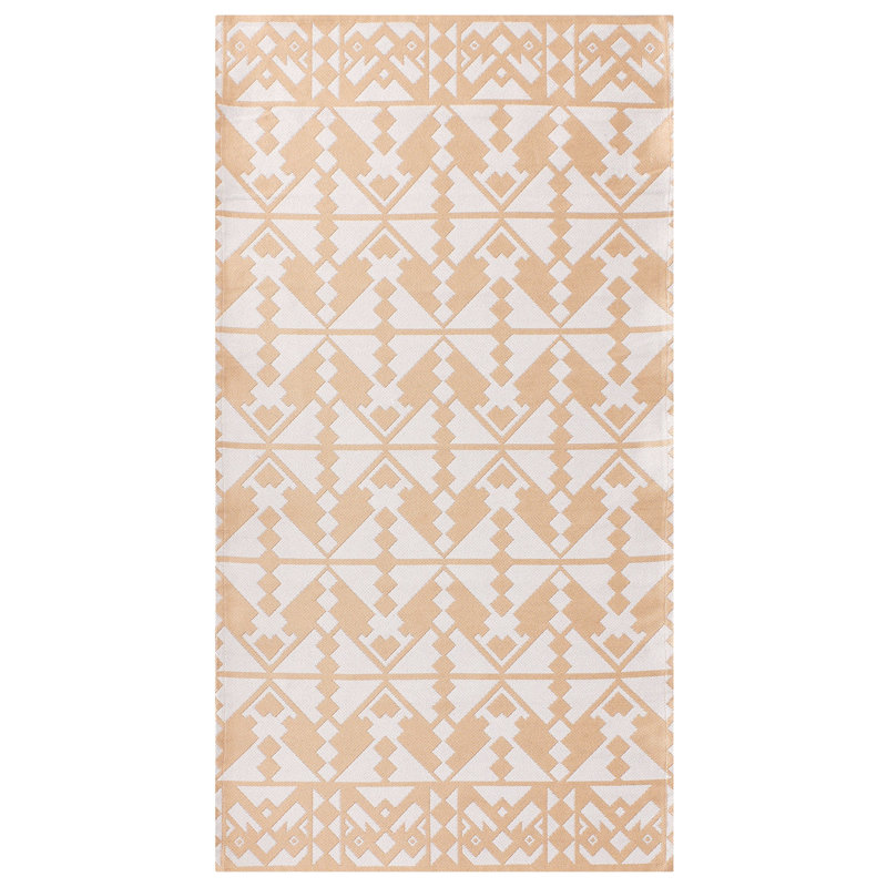 Outdoor Rug BALASORE Beige, Rectangle 80 x 150 cm