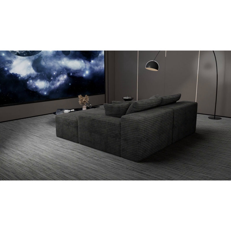 83.87" Latitude Run® Sleeper Sofa with Dual Mattress