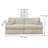 Rydal Sand Sofa