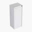12" Bathroom Side Cabinet,Soft Close Doors,Float Mounting Design, White