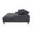 Waxman 74'' Square Arm Sofa-87976154
