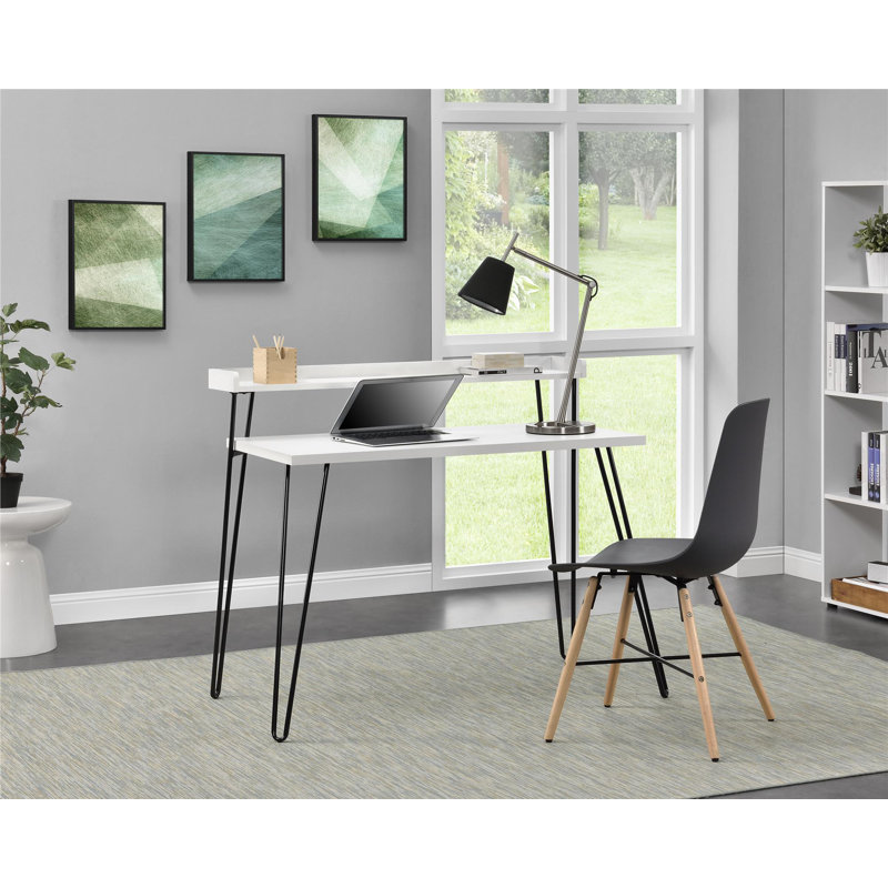 Laszlo Writing / Computer Desk , White