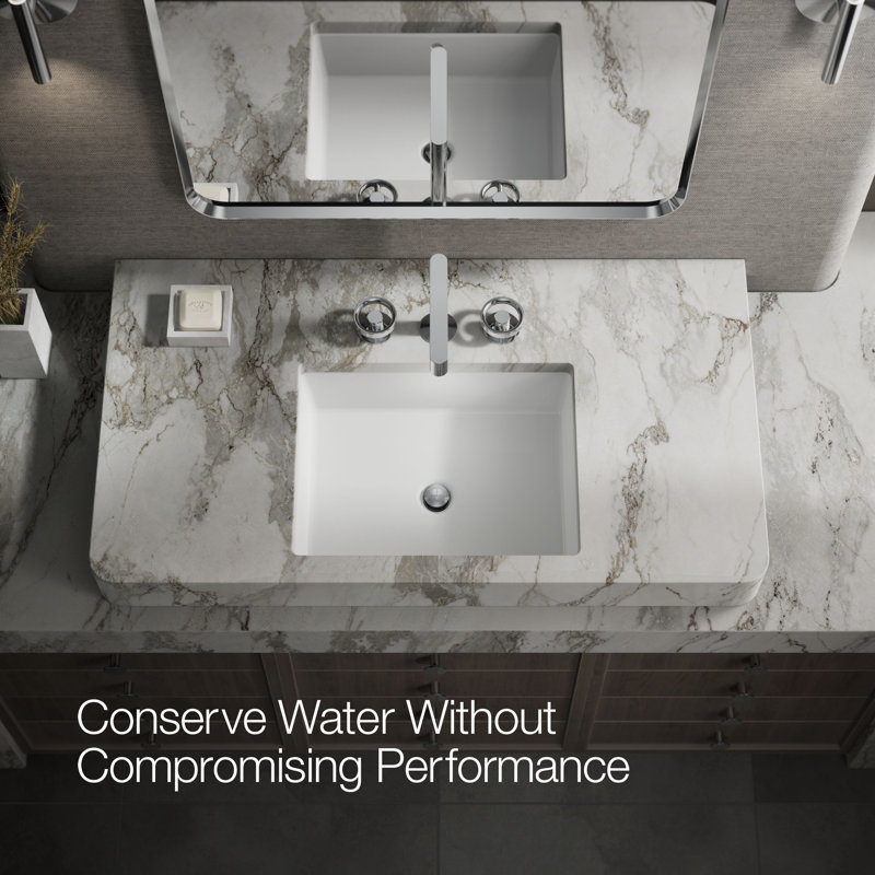 Components™ Bathroom Sink Handles with Industrial Design, Polished Chrome