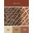 Machine Washable Olney Bbq Ribs Country Rustic Block Print Rug in Brown – LightBrown Binding-2057786359