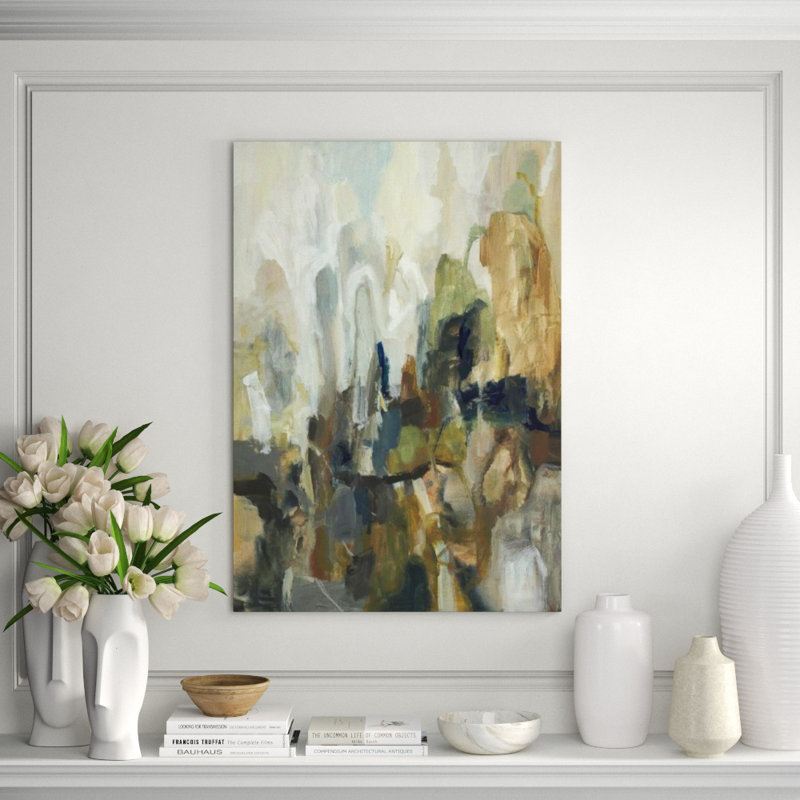 Beyond This Mountain Print by Jean Kenna, 52" H x 36" W, Knife Gel